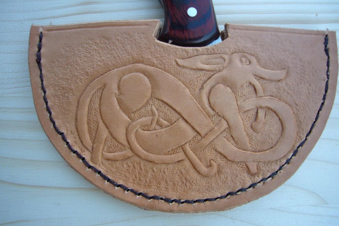 Punzieren - Messertasche 2