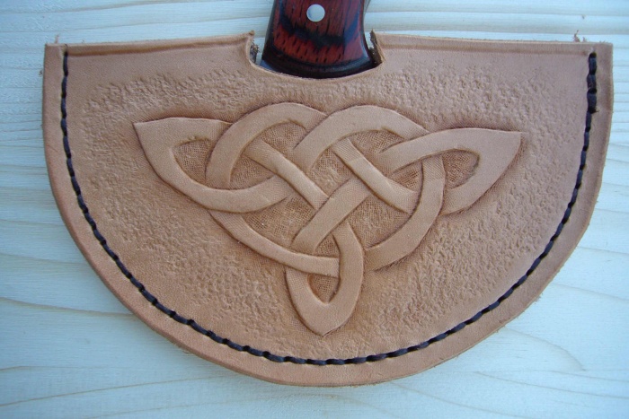 Punzieren - Messertasche 3