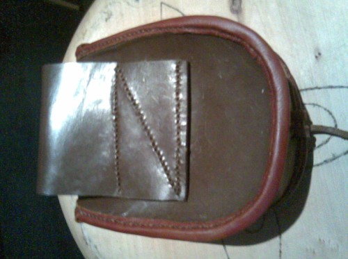 Gürteltasche aus Leder