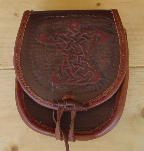 Gürteltasche aus Leder