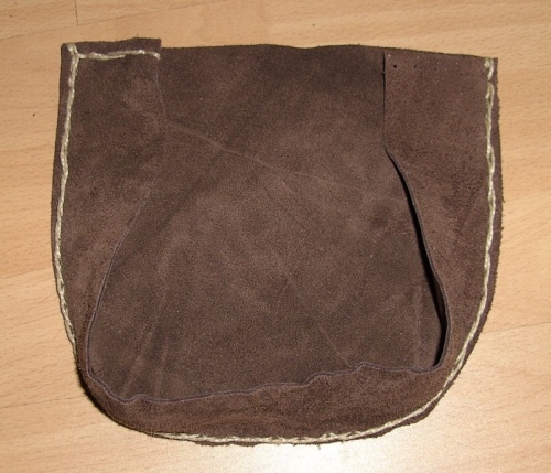 Weiche Gürteltasche aus Leder