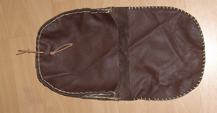 Weiche Gürteltasche aus Leder