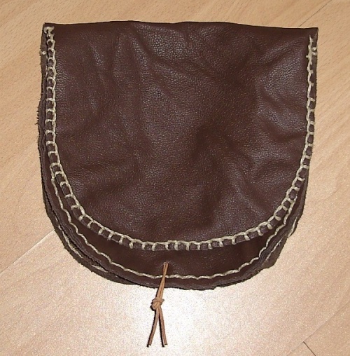 Weiche Gürteltasche aus Leder