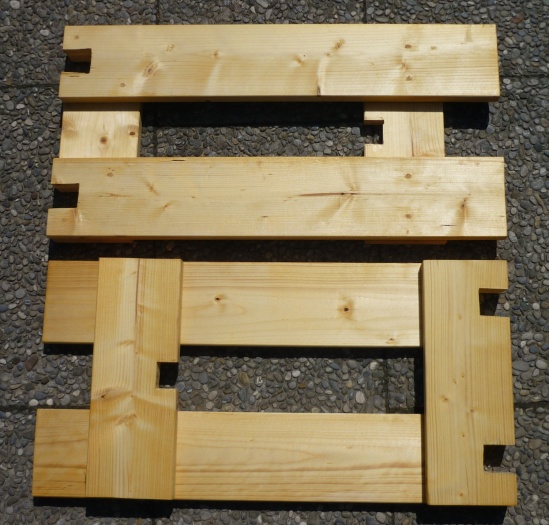 Tische für das Lager - Füße