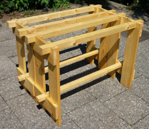 Tische für das Lager - Untergestelle